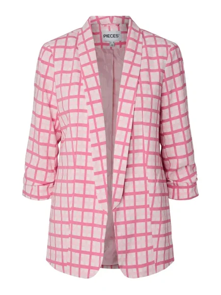 PIECES Sacou PCBOSELLA roz / roz deschis alb