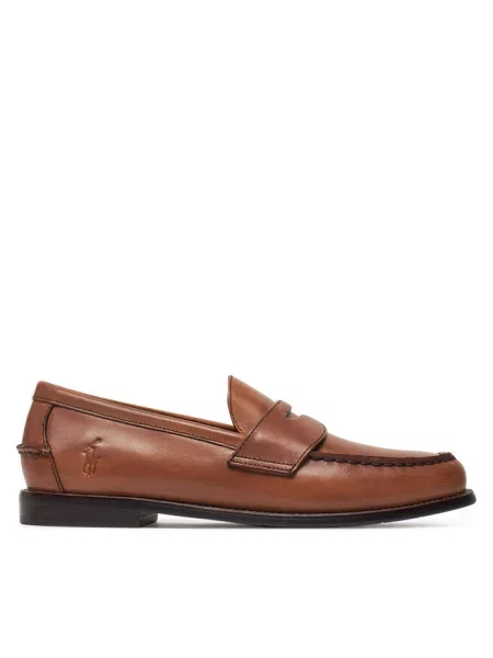 Mokasyny Polo Ralph Lauren brązowe