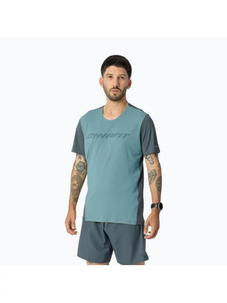 Tricou de alergare pentru bărbați DYNAFIT Alpine 2 smoke blue albastru