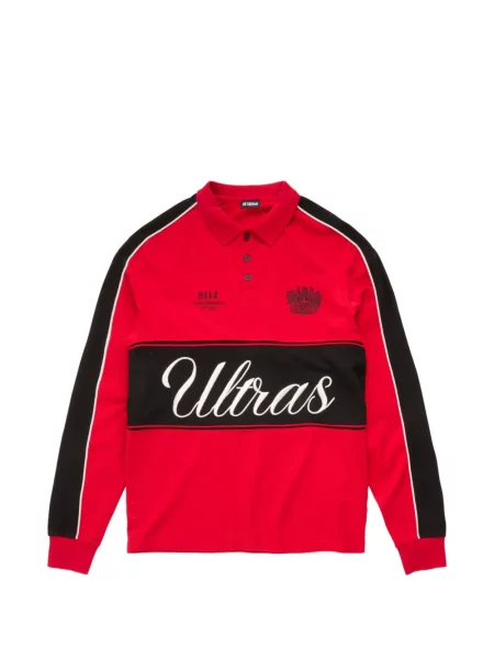 Tricou polo Han Kjøbenhavn cu imagine roșu