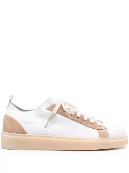 Sneakerși Eleventy tricotate alb