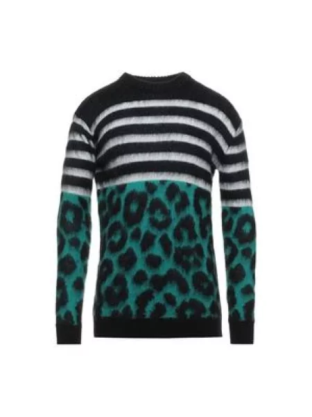 Dzianinowy sweter N°21 niebieski