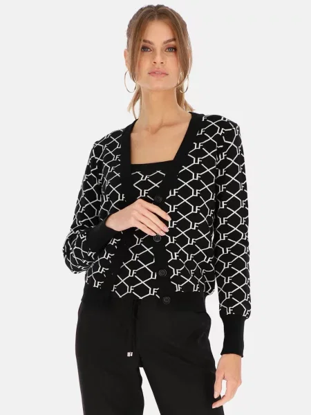 Cardigan L`af negru