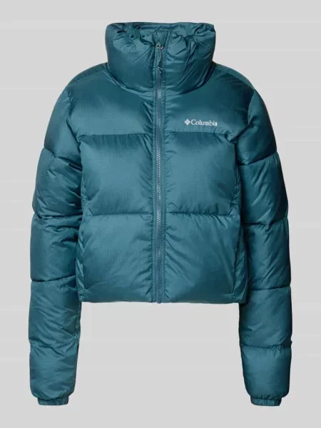 Columbia kurtka Puffect Colorblock niebieska