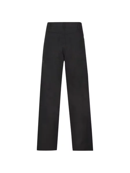 Pantaloni Moncler cu autograf negru