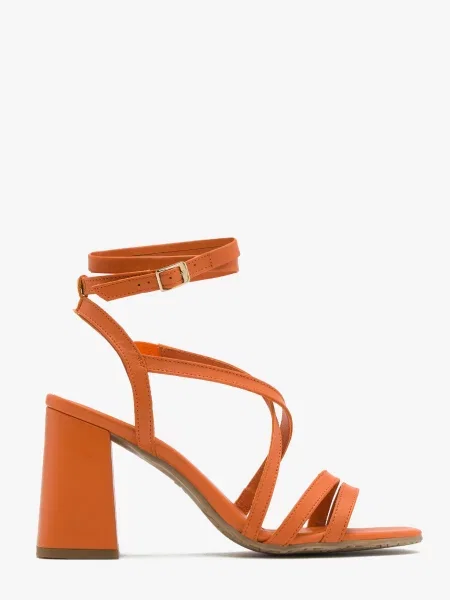 RYLKO Босоніжки шкіра помаранчевий