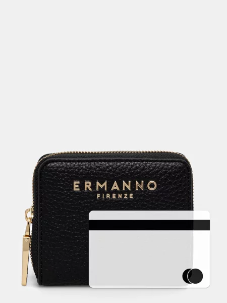 ERMANNO Firenze női pénztárca fekete