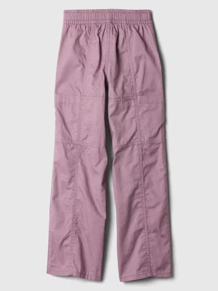 Pantaloni copii Gap roz