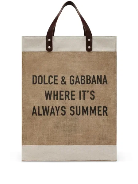 Geantă Dolce & Gabbana cu imagine