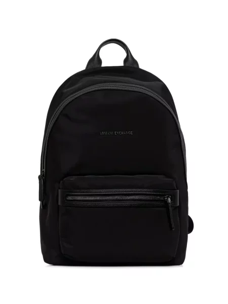 Rucsac Armani Exchange cu autograf negru