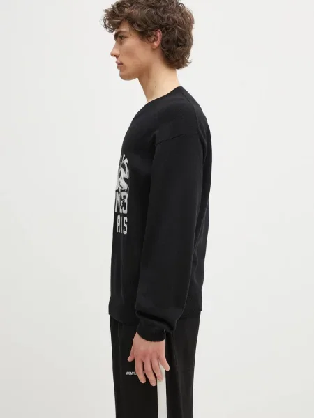 Kenzo sweter wełniany Happy Tiger czarny