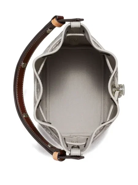 Geantă bucket Tory Burch gri