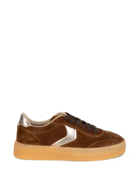 Sneakerși Voile Blanche maro