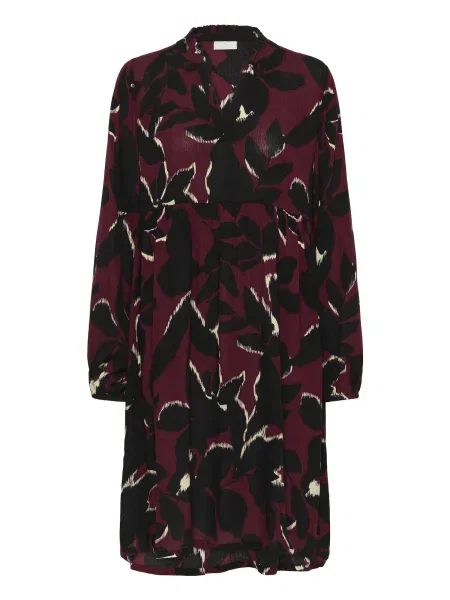 Kaffe Obleka KALisette jagoda / črna / volneno bela