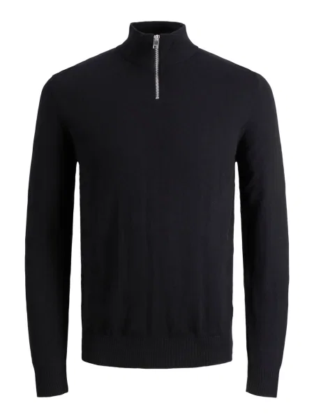 JACK & JONES Pulover Emil' črna