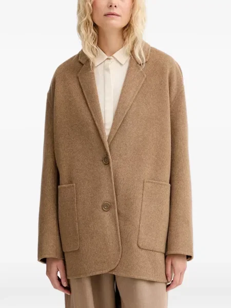Вълнен блейзър Sessun кафяво