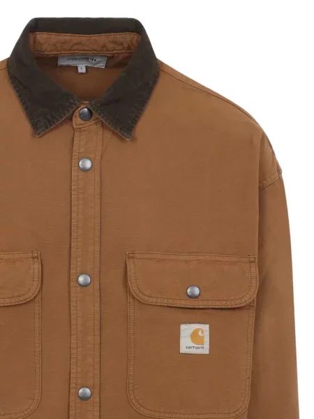 Geacă Carhartt Wip lungă maro
