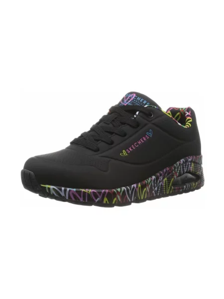 Sneakersy Skechers biznesowe czarne