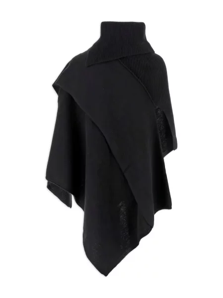 Dzianinowy golf golf Niccolò Pasqualetti prążkowany czarny