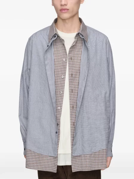 Kockás ing Maison Margiela szürke
