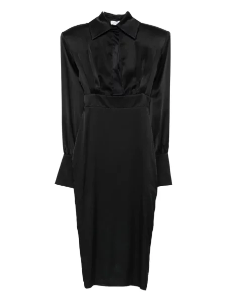 Rochie Vestiaire D'un Oiseau Libre de mătase de costum negru