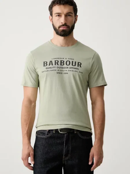 Barbour tricou pentru bărbați din Moorside verde