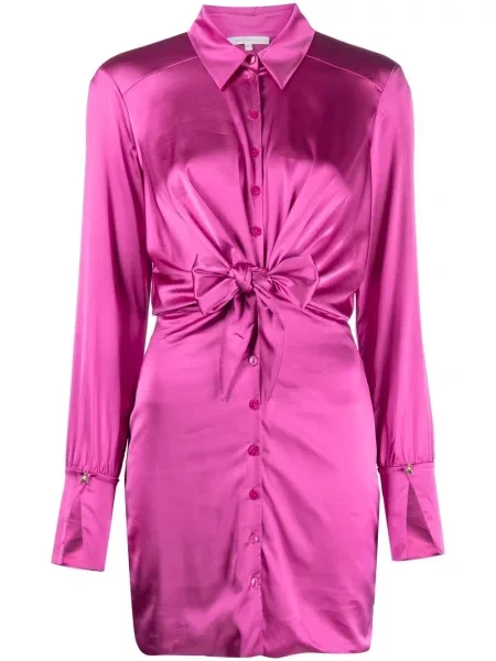 Rochie tip cămașă Patrizia Pepe violet