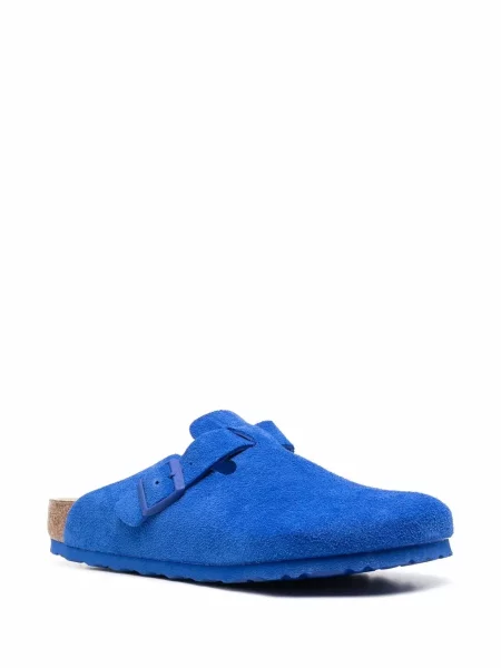 Zomšinės sandalai Birkenstock mėlyna