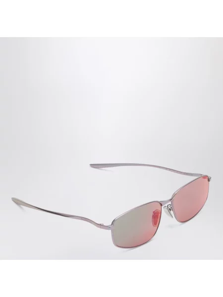Lniane okulary przeciwsłoneczne Balenciaga zielone