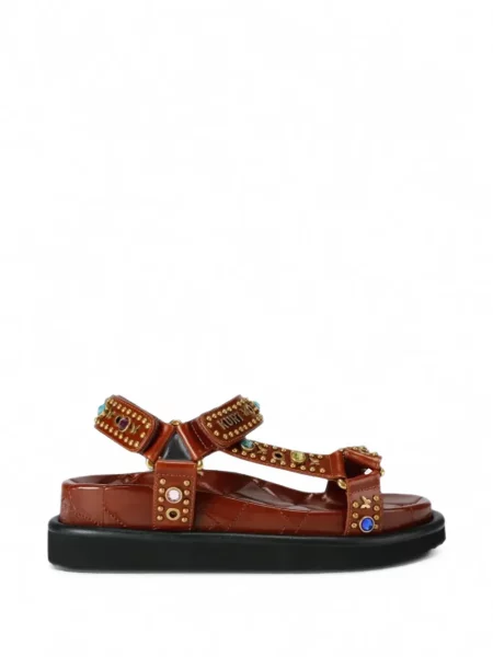 Sandale Kurt Geiger London din piele maro