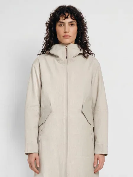 Jeanne Baret Parka Hella světle šedá