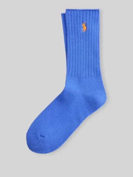 „Skarpety z mieszanka bawełny z wyhaftowane logo” Polo Ralph Lauren niebieskie