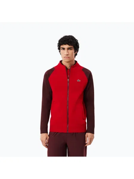 Lacoste férfi opera/expresso melegítőfelső. Méret: M piros
