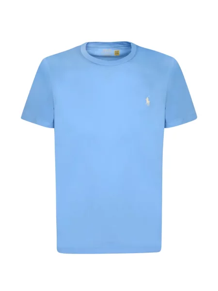 Плетена поло тениска Polo Ralph Lauren с автограф с връзки зелено