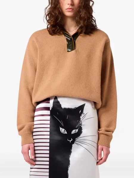 Lung pulover Msgm maro