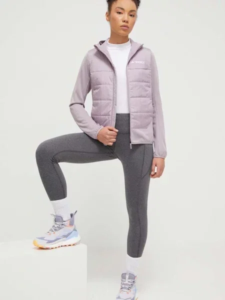 Спортно яке adidas TERREX Multi Hybrid лилаво виолетово