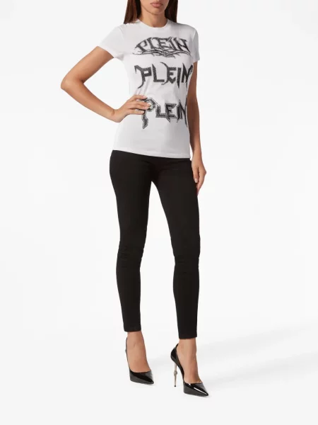 Marškinėliai Philipp Plein balta