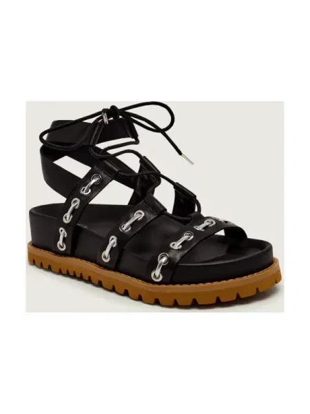 Liu Jo De piele sandale LIVIA 01 negru