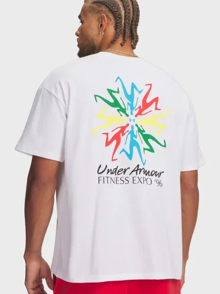 Фітнес футболка Under Armour біла