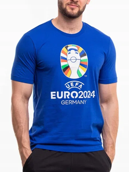 Koszulka adidas niebieska