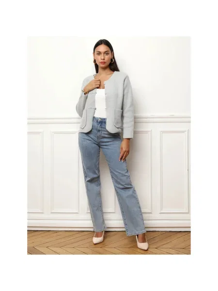Pulover La Modeuse gri