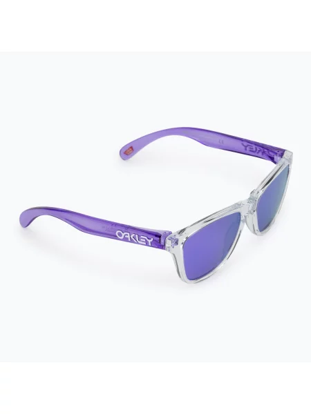 Oakley Frogskins XXS átlátszó/prizm gyermek napszemüveg. Méret: OS lila