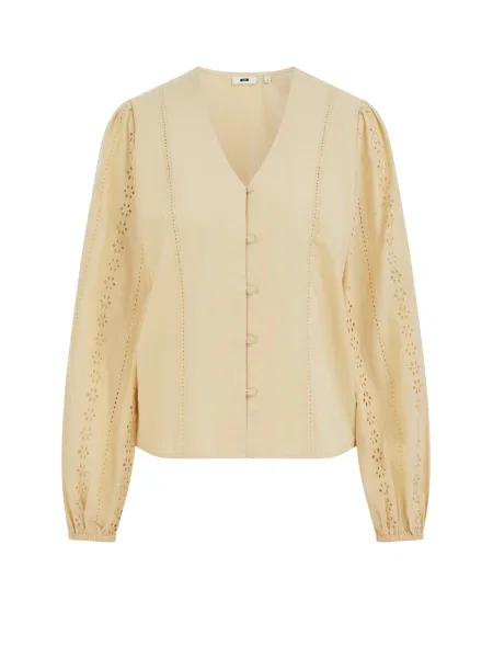 WE Fashion Bluză pastel galben