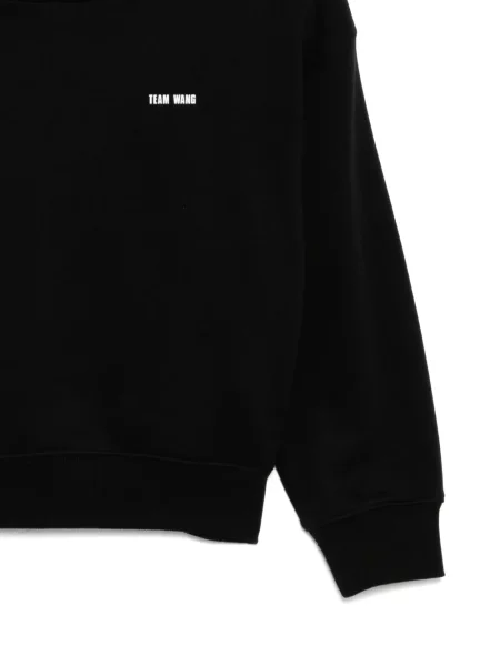 Bluza z kapturem dziecięca Team Wang Design czarna