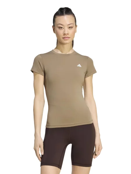 ADIDAS PERFORMANCE Funkčné tričko PWR ESS kaki biela