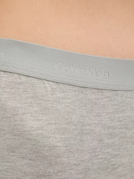 Calvin Klein Underwear kétrészes női pizsama modállal szürke