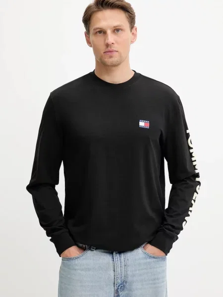 Tricou Tommy Jeans negru