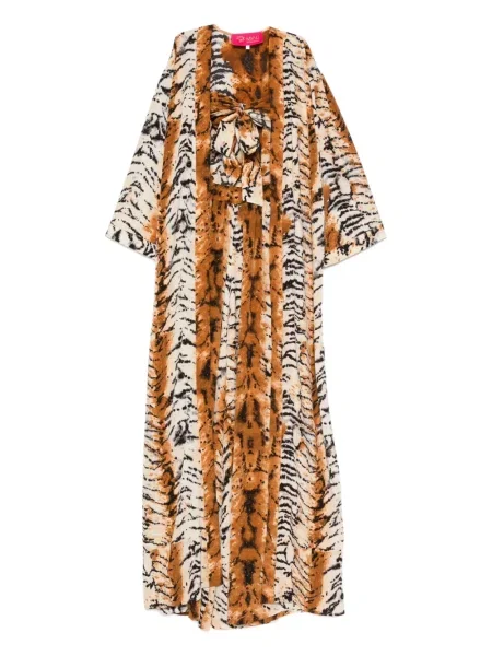 Salopetă Miau By Clara Rotescu cu imagine maro