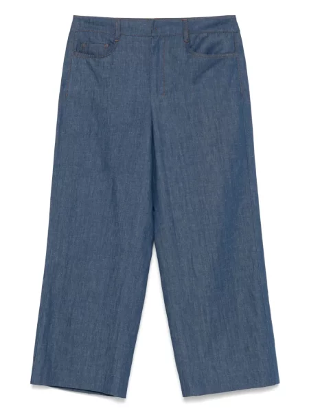 Панталон 's Max Mara синьо