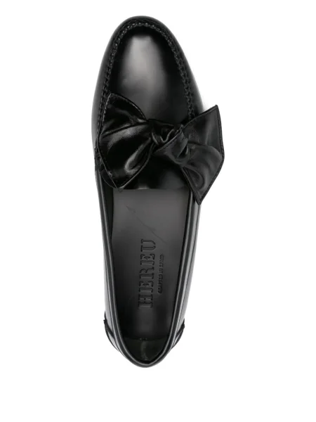 Pantofi loafer Hereu cu funde negru